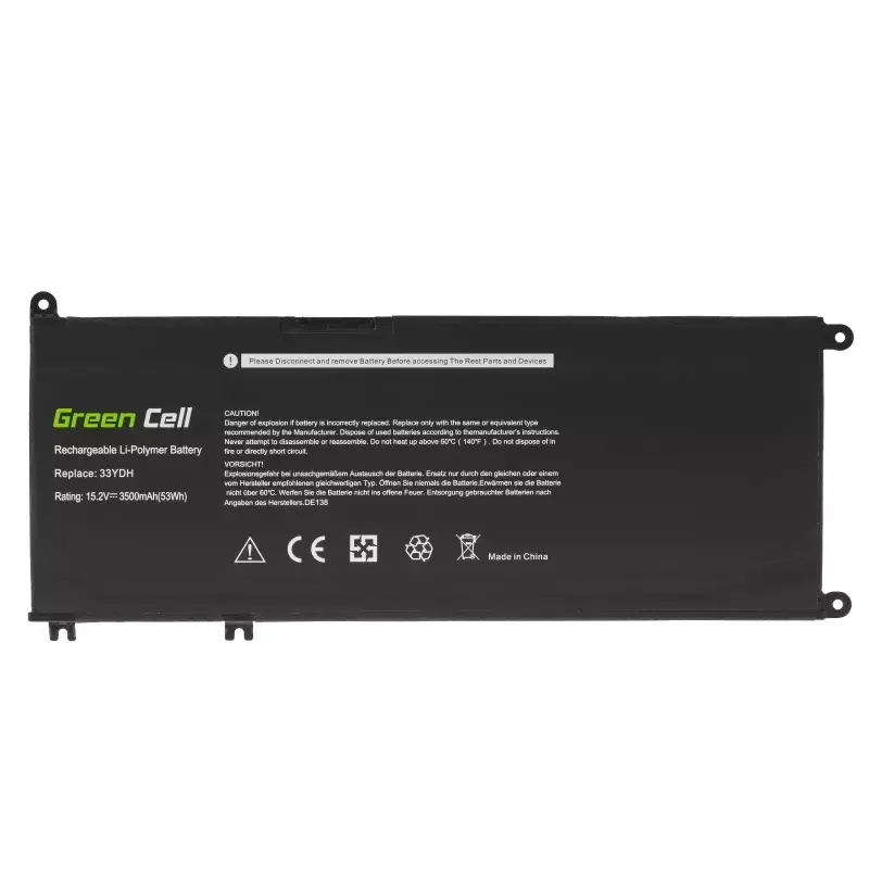 Akumulators Green Cell DE138 DELL Inspiron G3 G5 G7 Photo 3