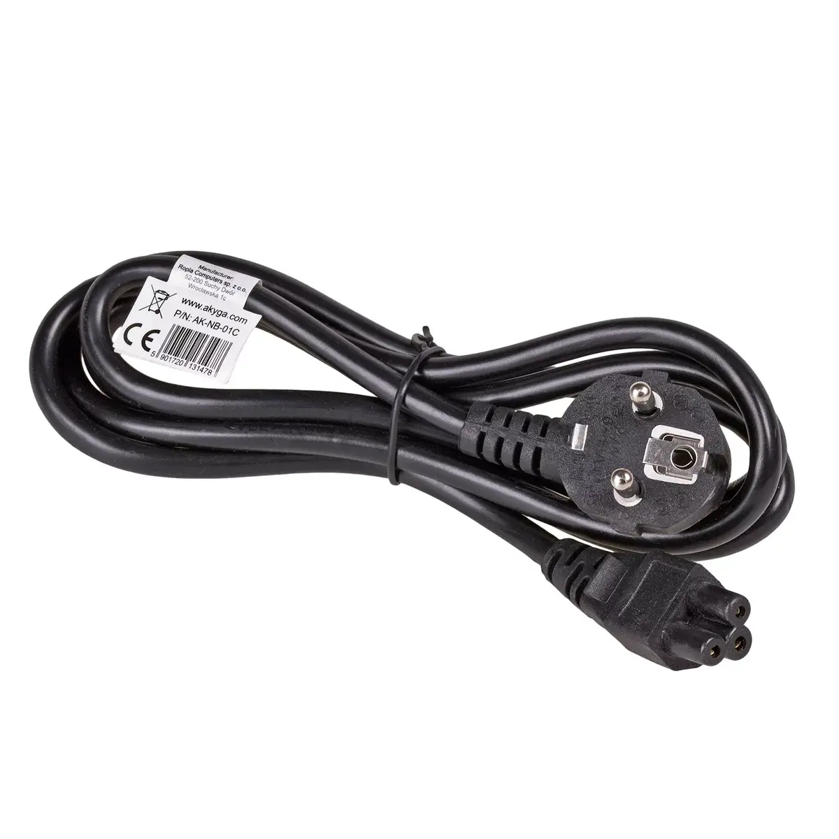 Akyga AK-NB-01C power cord for notebooks Photo 2