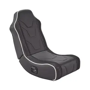 Konsoles spēļu krēsls X Rocker Chimera — melns/balts, atbalsta Nintendo PlayStation Xbox, maksimālais augstums 680 mm