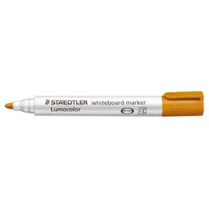 Marķieris Staedtler 351-4, oranžas tintes, balts korpuss, 1 gab.