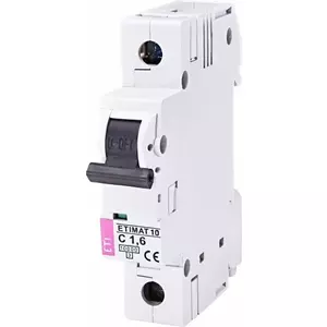 Circuit breaker (automatic switch) electro base ETIMAT 6 1P 6kA C-13A