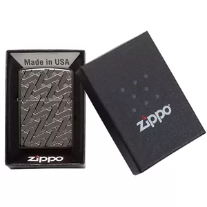 Lighter Zippo 49173 Armor Geometric Weave Design — Zippo windproof metal lighter, Armor case
