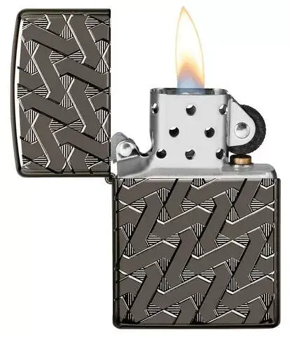 Zippo lighter 49173 Armor Geometric Weave Photo 4