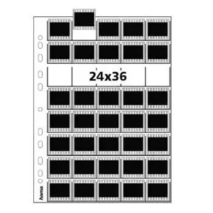 Negative sleeves Hama 24 x 36 mm Polypropylene
