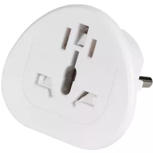 Travel Adapter Vivanco World - Europe white