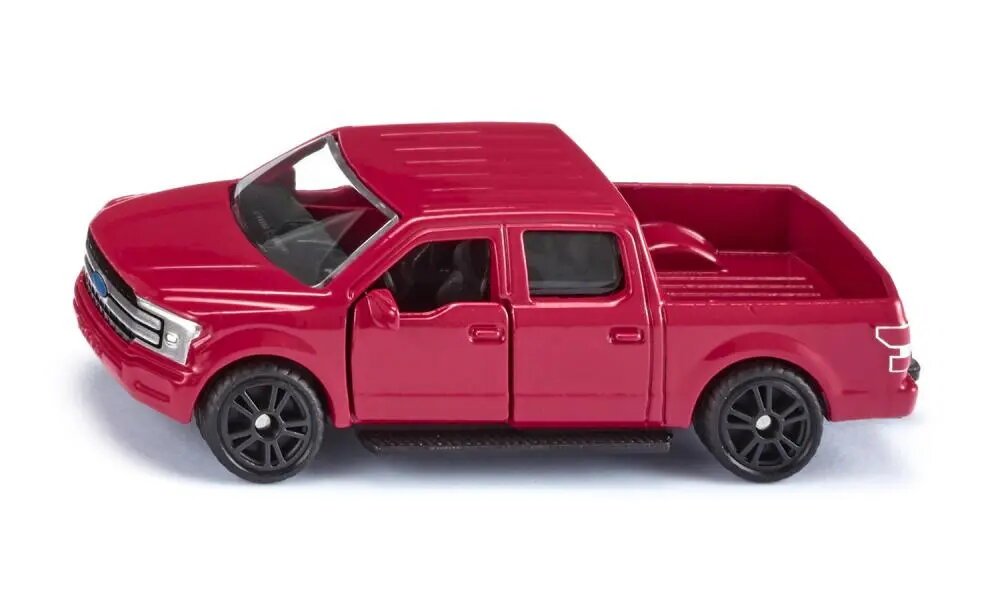 Siku Ford F150 Sarkana plastmasas rotaļu