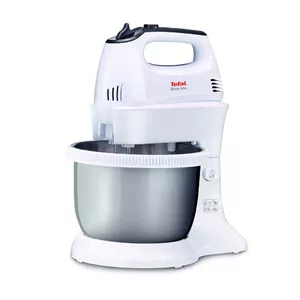 Стационарный миксер Tefal HT312138 Серебристый Белый