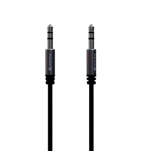 3.5mm Male-to-Male AUX Stereo Cable Evelatus EAX01 Black — 3.5 mm jack audio lead