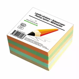 Бумага для заметок SMLT (обменная), 9x9 см, 500 листов цветная (PU-500SP)
