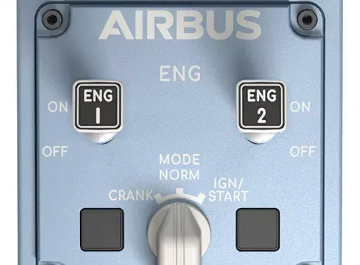 Flight Sim Thrustmaster TCA Quadrant Airbus Edition Photo 3