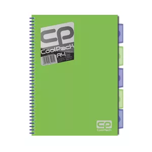 Notebook PATIO Jumper Neon A4 200 pages, blue checked