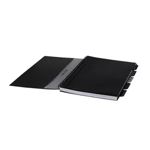 Spiral Notebook PATIO 100-07667 A4 200 pages, black grid