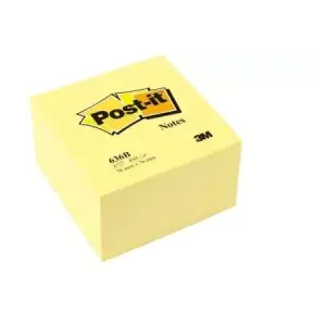 Square Note Paper Post-It 636-B Yellow 450 Sheets