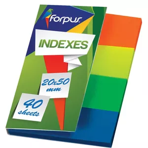 Note Paper Forpus FO42027 Rectangle Multicolour