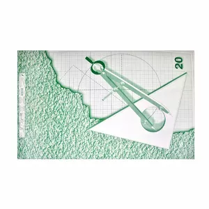 Альбом миллиметровой бумаги Kreska A4, 20 страниц, 80 г