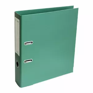 Document map Eller A4 with 75 mm spine and green metal bottom edge