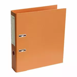 Document map Eller A4 75 mm spine, orange, metal bottom edge