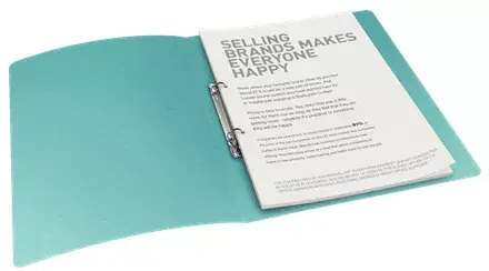 Ring binders Esselte Colour'Ice A4 Zila Photo 2