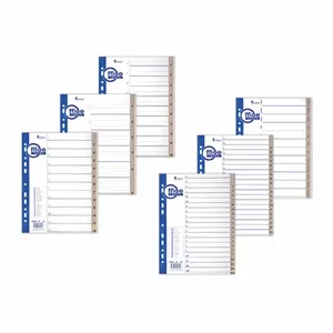 Document divider FORPUS 1–31 polypropylene MAXI 297×245 mm, 31 tabs
