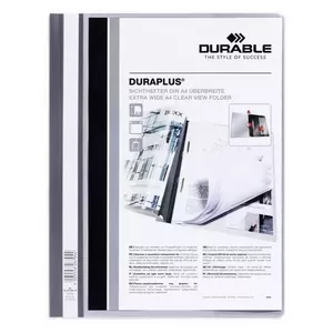 Report cover Durable DURAPLUS Grey A4 1 pocket