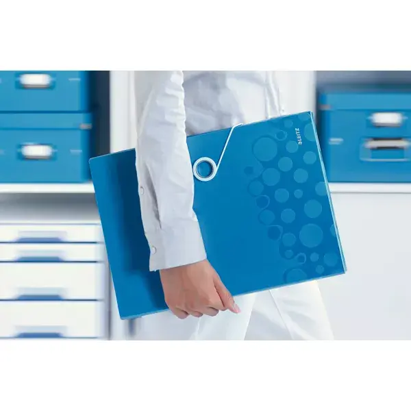 Folder Leitz WOW Polypropylene (PP) Blue A4 Photo 4
