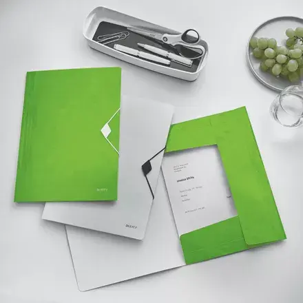 LEITZ WOW Polypropylene A4 Green folder Photo 2