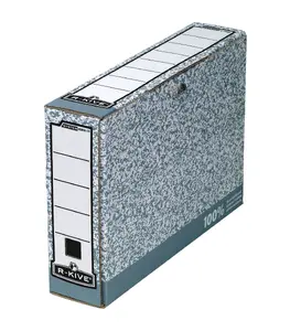 Fellowes 00800-70 Dokumentu uzglabāšanas kaste Pelēka A4