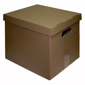 Короб архивный с крышкой SMLT 351 x 344 x 287 мм — короб для хранения документов SMLT