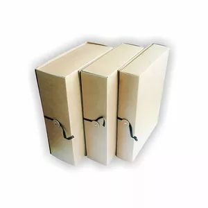 Archive box SMLT 235 x 80 x 320 mm, 80 mm spine, brown (model 150-02867)