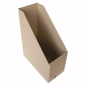 Archive Box SMLT Brown Corrugated Cardboard 330x250x120 mm