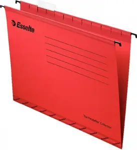 Папка на подвесах Esselte Pendaflex A4 Картон Красная
