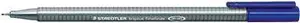 Fineliner Staedtler triplus 334 Zils