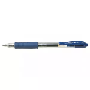 Gēla pildspalva Pilot G-2 zila 0.5 mm