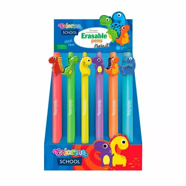 Стираемая гелевая ручка colorino Dinosaurs 0,5 мм Photo 2