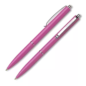 Ballpoint Pen Schneider K15 — 1.0 mm tip, pink body, blue ink