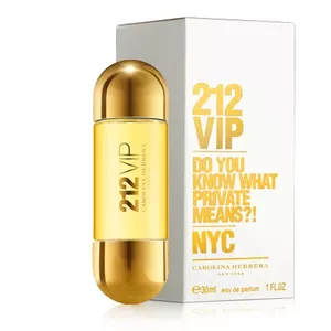 Парфюм Carolina Herrera 212 VIP для женщин, 30 мл, верхняя нота: апельсин