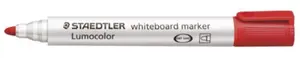 Marker Staedtler 351-2 red, 1 pc, red ink, white barrel