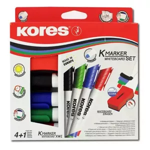 Marķieris Kores M20863 Bultas tips Melns Zils Zaļš Sarkans