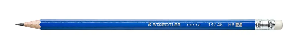 Карандаш Staedtler Norica HB с ластиком Photo 3