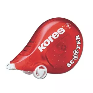 Correction roller KORES Scooter 4.2mm x 8m, red body