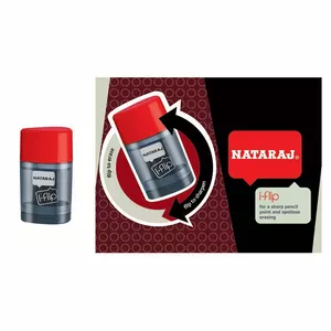 Точилка для карандашей и ластик в одном устройстве NATARAJ I-FLIP