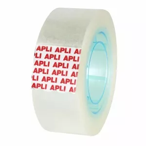 Клейкая лента APLI Crystal 19 мм x 33 м, экстра прозрачная