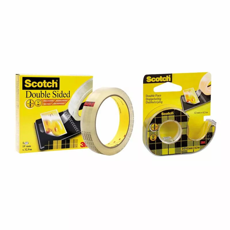 Divpusēja līmlente Scotch 665 12 mm