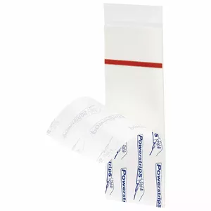 Divpusējas līmlapiņas Tesa Powerstrips 10 gab. — noņemamas divpusējas montāžas lapiņas