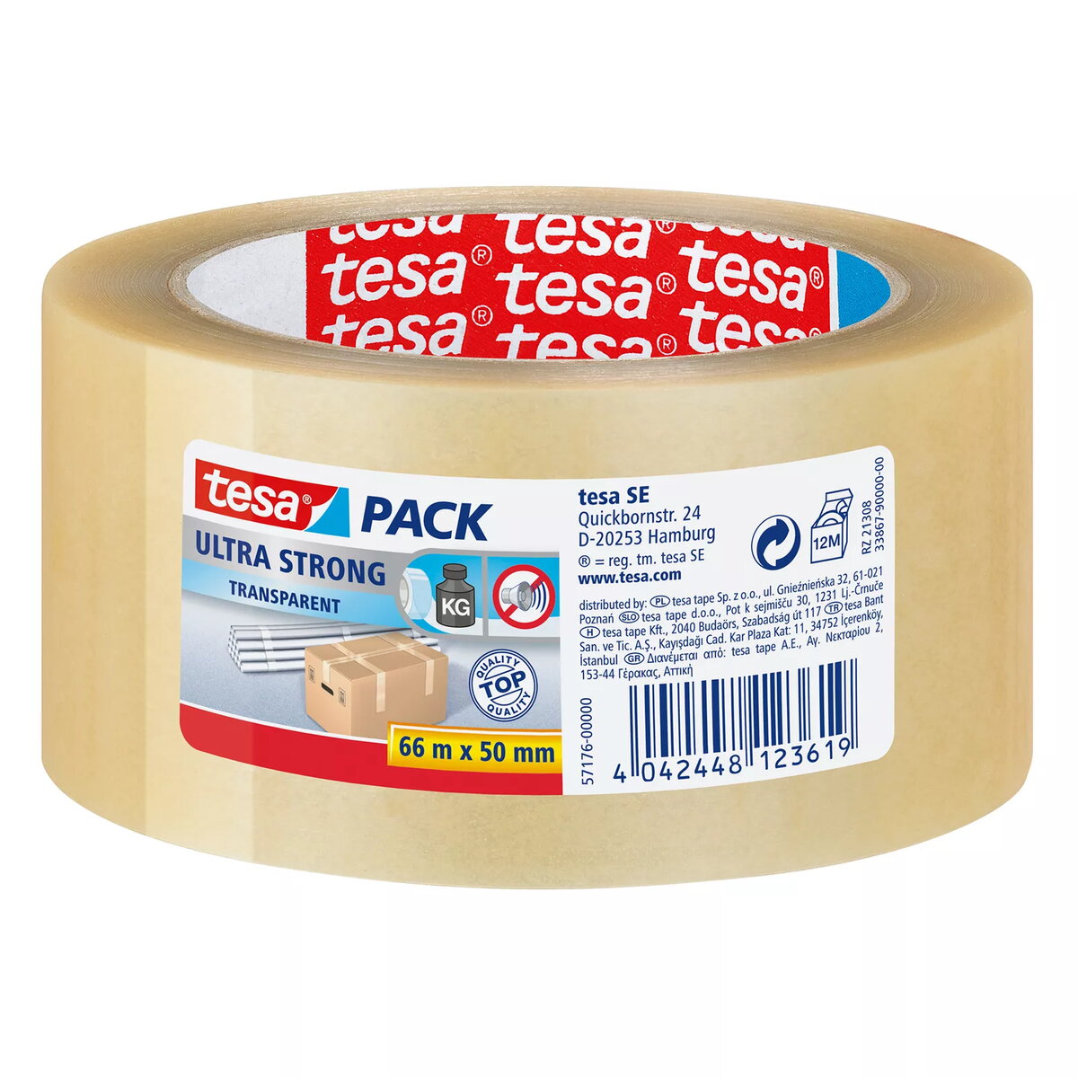 Lente TESA ultra strong PVC 66m