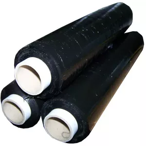 Стрейч-пленка Multipack 200-06529 черная 17 мкм, 450 мм × 270 м