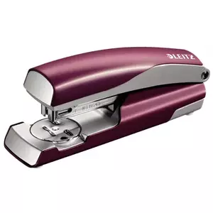 Степлер LEITZ NeXXt 5562 — вместимость 30 листов, красно‑серебристый, для скоб P3 24/6 и 26/6