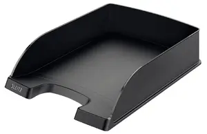 Letter Tray Leitz Plus A4 Black Plastic