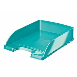Desk tray organizer LEITZ 52263051 — polystyrene A4, Blue, 255×357×70 mm