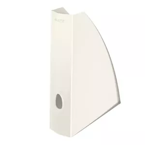 File storage box LEITZ 52771001 — polystyrene A4, white, height 258 mm, depth 258 mm, thickness 7.5 cm